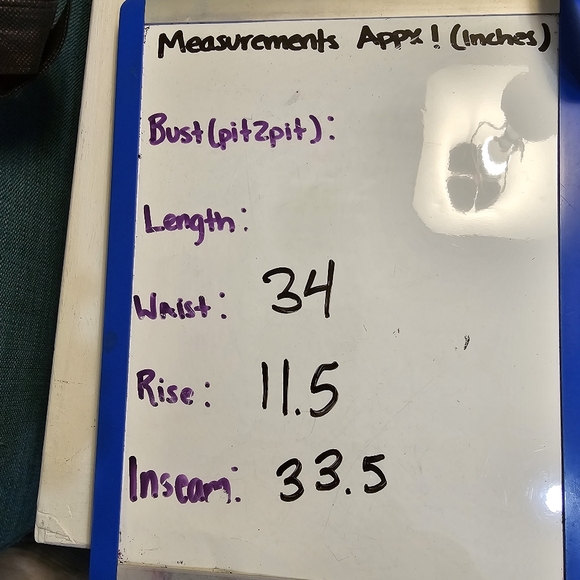 Levi's Vintage Orange Tag Upcycled High Waist 550 Relaxed Fit Jeans size 34 - Picture 11 of 11